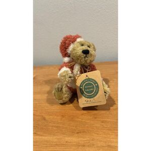 Boyds bear Santa Bear With Moveable Limbs